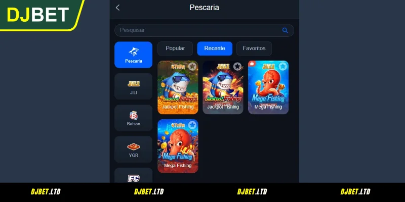 O Que É JILI Pescaria na DJBET?